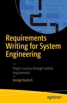 Paperback Requirements Writing for System Engineering Book