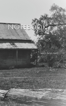 Paperback Notebook: house country rural old farm cottage country Book