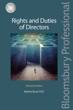 Paperback Rights and Duties of Directors: Thirteenth Edition Book