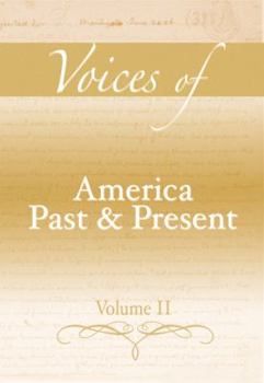 Paperback Voices of America Past and Present, Volume II Book