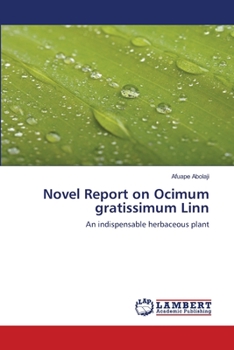 Paperback Novel Report on Ocimum gratissimum Linn Book