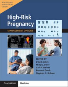 Hardcover High-Risk Pregnancy with Online Resource: Management Options Book