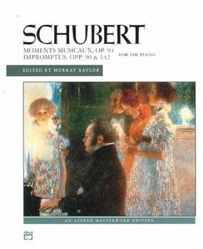 Paperback Schubert -- Impromptus, Opp. 90, 142, & Moments Musicaux, Op. 94 (Alfred Masterwork Edition) Book