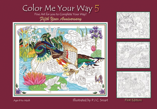 Spiral-bound Color Me Your Way 5 Book