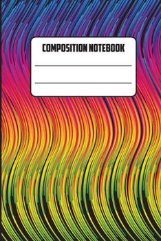 Composition Notebooks: Ruled Notebook Lined School Journal Green Flower | 120 Pages | 6 x 9" |(Composition Books)