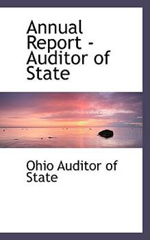Paperback Annual Report - Auditor of State Book