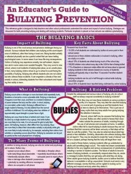 Pamphlet An Educator's Guide to Bullying Prevention Book