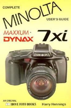 Paperback Minolta International Dynax 7xi, U.S.A. Maxxum 7xi Book