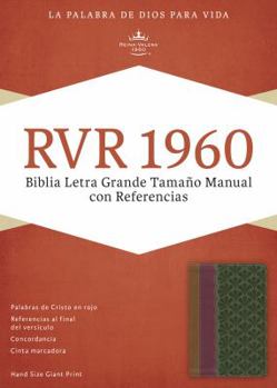 Imitation Leather Biblia Letra Grande Tamano Manual Con Referencias-Rvr 1960 [Spanish] [Large Print] Book