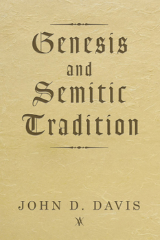 Paperback Genesis and Semitic Tradition Book