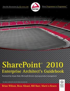 Paperback Sharepoint 2010 Enterprise Architect's Guidebook Book