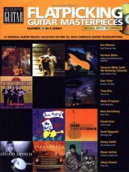 Paperback Flatpicking Guitar Masterpieces: Acoustic Guitar CD Songbook #9 Book