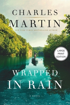 Paperback Wrapped in Rain [Large Print] Book