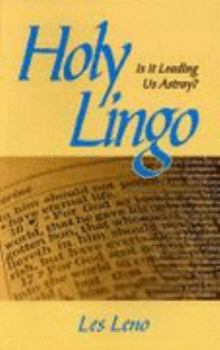 Paperback Holy Lingo Book