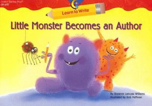 Paperback Little Monster Becomes an Author Book