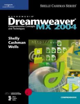 Paperback Macromedia Dreamweaver MX 2004 Comprehensive Concepts Book