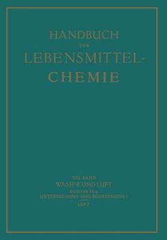 Paperback Wasser Und Luft: &#437;weiter Teil Untersuchung Und Beurteilung Des Wassers I Luft [German] Book