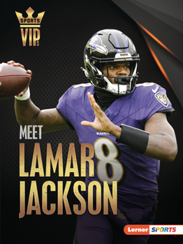 Paperback Meet Lamar Jackson: Baltimore Ravens Superstar Book