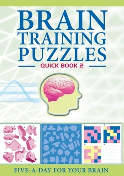 Paperback Brain Training Puzzles: Quick Book 2 Book