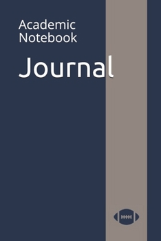 Paperback Journal: Academic Notebook Book