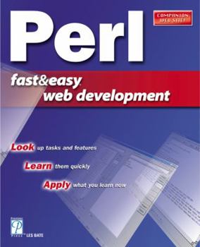 Paperback Perl Fast & Easy Web Development Book