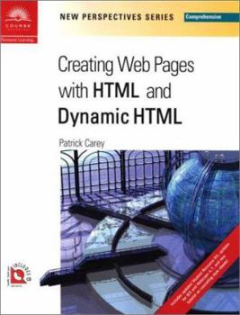 Perfect Paperback New Perspectives on Creating Web Pages with HTML and Dynamic HTML - Comprehensive Book