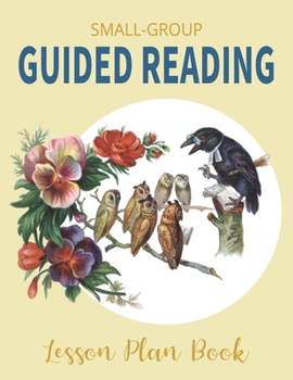 Paperback Small Group Guided Reading: Teacher Planner with Weekly & Daily Lesson Plans and Notes Organizer; Owl Design Book