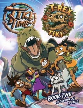 Paperback Tiki Time: T-Rex Tiki Book