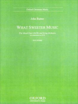 Paperback What Sweeter Music: Full Score Book