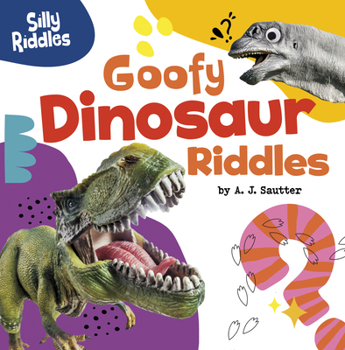 Hardcover Goofy Dinosaur Riddles Book