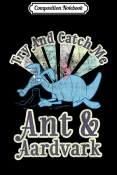 Paperback Composition Notebook: Pink Panther Ant And Aardvark Try And Catch Me Premium Journal/Notebook Blank Lined Ruled 6x9 100 Pages Book
