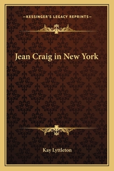 Paperback Jean Craig in New York Book