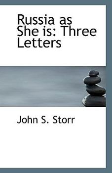 Paperback Russia as She Is: Three Letters Book