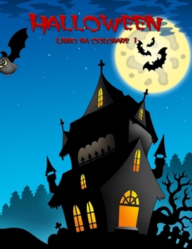Paperback Halloween Libro da Colorare 1 [Italian] Book