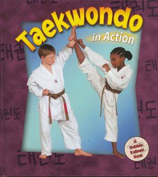 Hardcover Taekwondo in Action Book