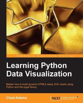 Paperback Learning Python Data Visualization Book