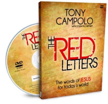 DVD The Red Letters : The Words of Jesus for Today's World [DVD] Book