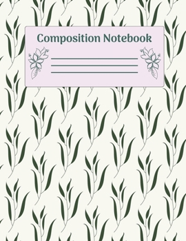 Paperback Composition Notebook: Wide Ruled Notebooks Paper - Composition Notebook (Diary, Journal) 8.5x11in 100 Pages Wide Ruled Notebooks Paper Book