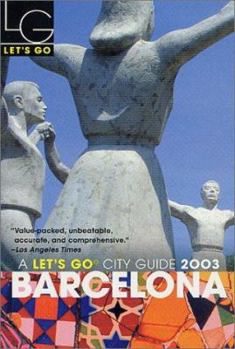 Paperback Let's Go 2003: Barcelona Book