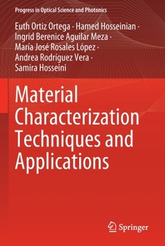 Paperback Material Characterization Techniques and Applications Book