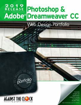 Spiral-bound Web Design Portfolio CC 2019: Photoshop & Dreamweaver Book
