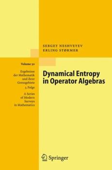 Paperback Dynamical Entropy in Operator Algebras Book