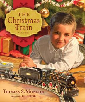 Hardcover The Christmas Train: A True Story Book