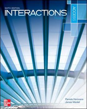 Paperback Interactions Access Reading Student Book Plus Registration Code for Connect ESL Book