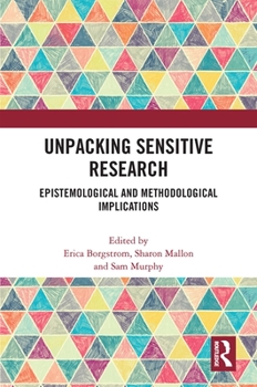 Hardcover Unpacking Sensitive Research: Epistemological and Methodological Implications Book