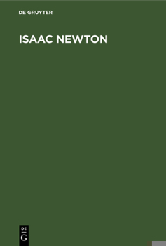 Hardcover Isaac Newton [German] Book