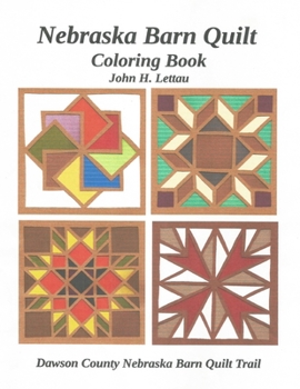 Paperback Nebraska Barn Quilt Coloring Book