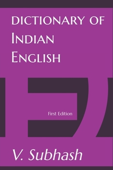 Paperback Dictionary Of Indian English Book