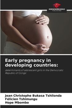 Paperback Early pregnancy in developing countries Book