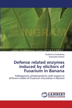 Paperback Defense related enzymes induced by elicitors of Fusarium in Banana Book